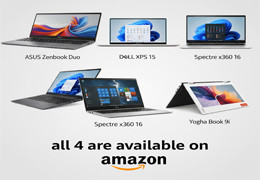 Premium Laptop Showdown: ASUS Zenbook Duo vs. Dell XPS 15, HP Spectre x360 16, & Lenovo Yoga Book 9i